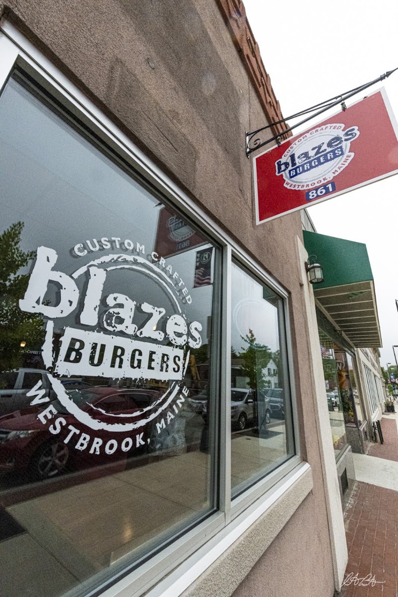 Blazes Burgers in Westbrook
