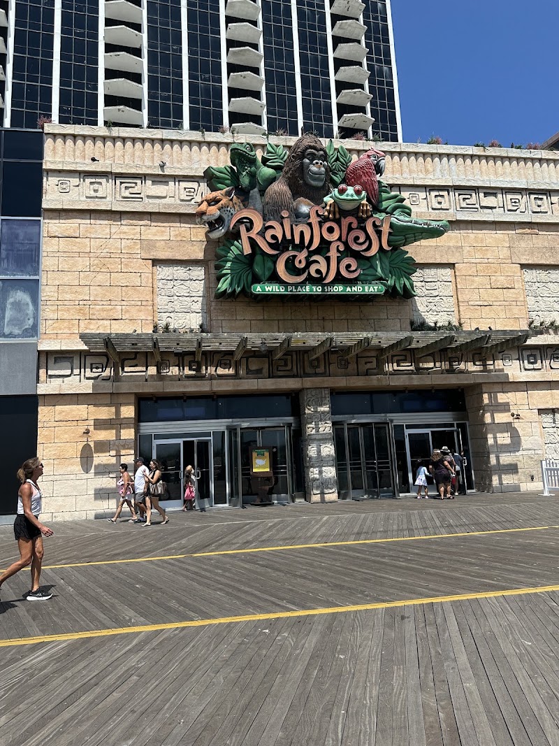 Food and interior photo 4 at Rainforest Cafe in Atlantic City