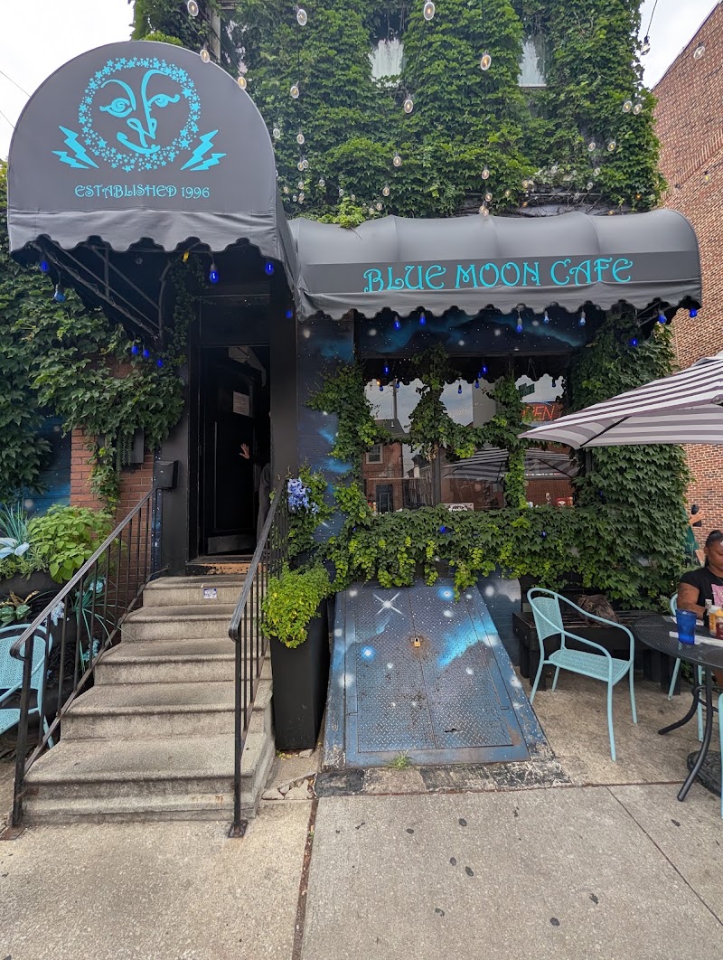 Food and interior photo 3 at Blue Moon Cafe in Baltimore