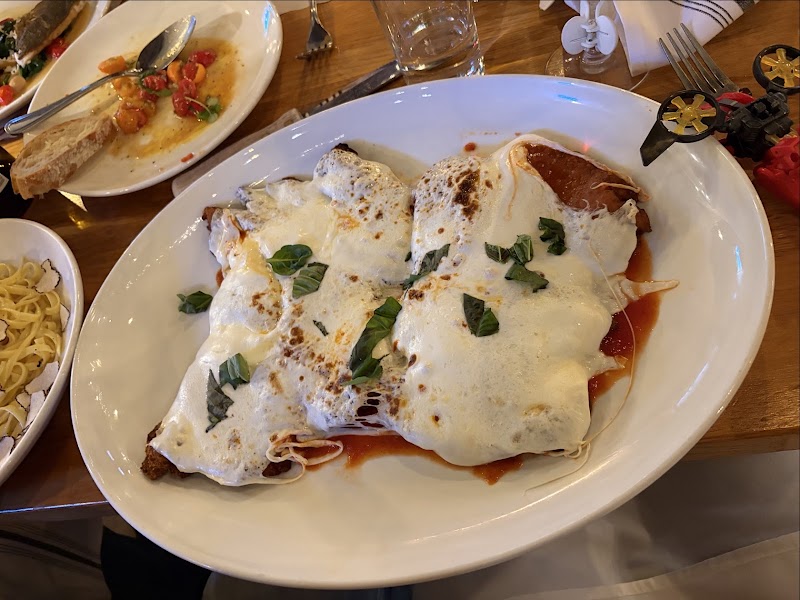 Food and interior photo 2 at Luigino's Parmigiana in Montclair