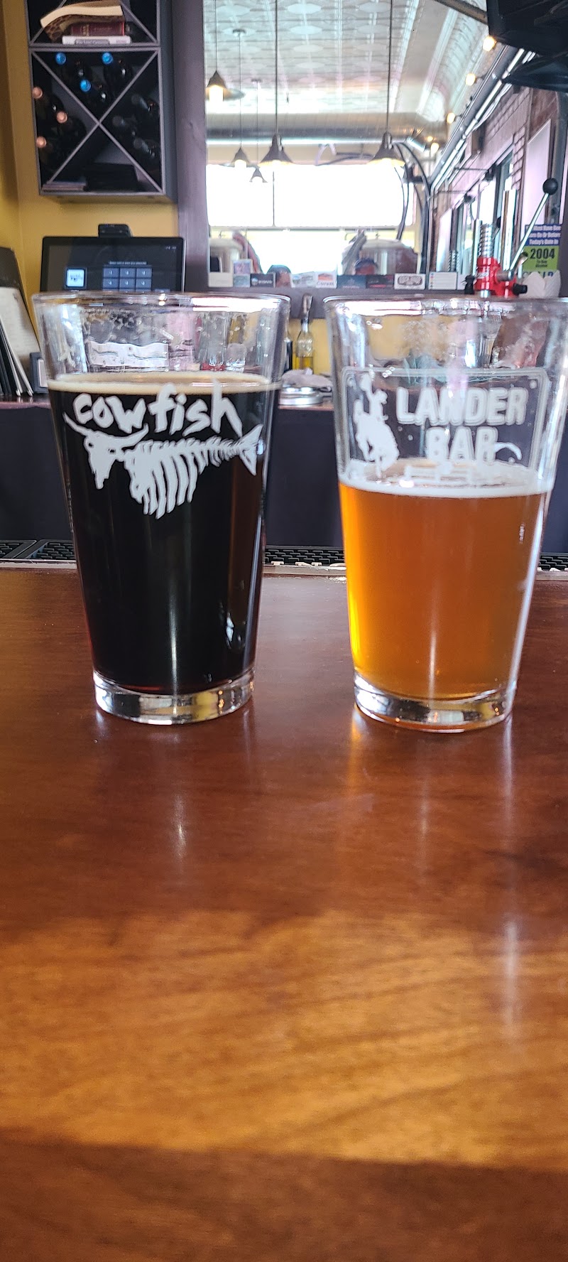 Food and interior photo 4 at Cowfish in Lander