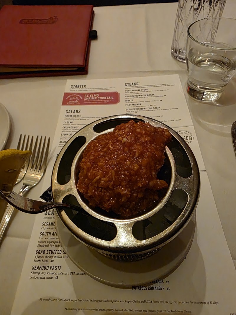 Food and interior photo 4 at St. Elmo Steak House in Indianapolis