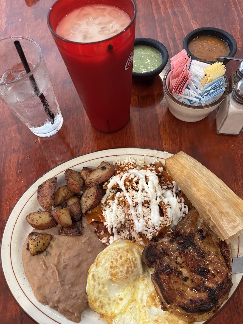 Food and interior photo 1 at Teotihuacan in Houston