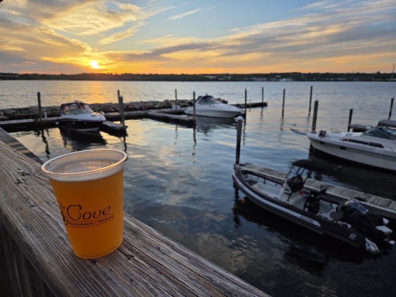 Food and interior photo 5 at The Cove | Restaurant & Marina in Fall River