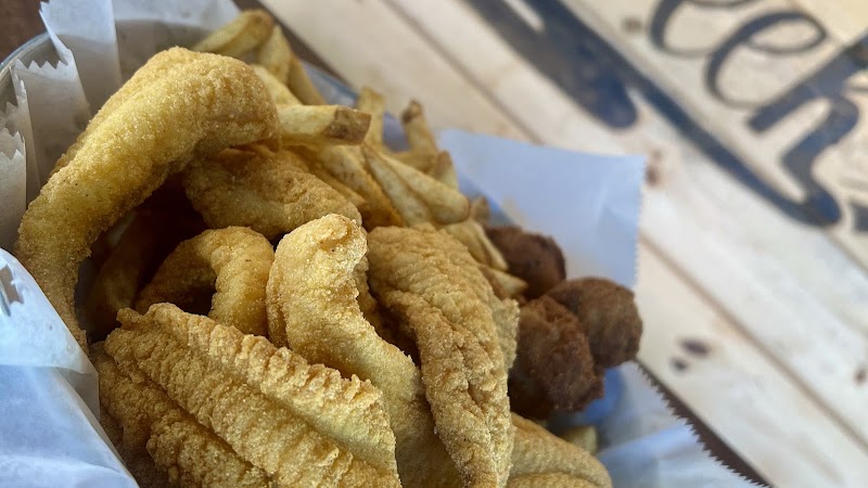 Food and interior photo 1 at Shivers Creek Catfish House | Crystal Springs in Crystal Springs