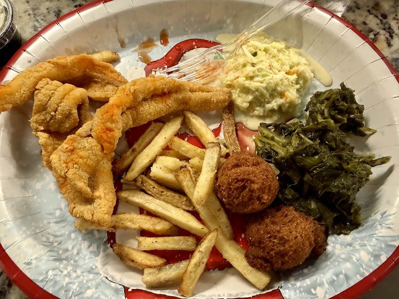 Food and interior photo 3 at Shivers Creek Catfish House | Crystal Springs in Crystal Springs