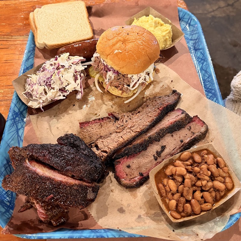 Food and interior photo 5 at Franklin Barbecue in Austin