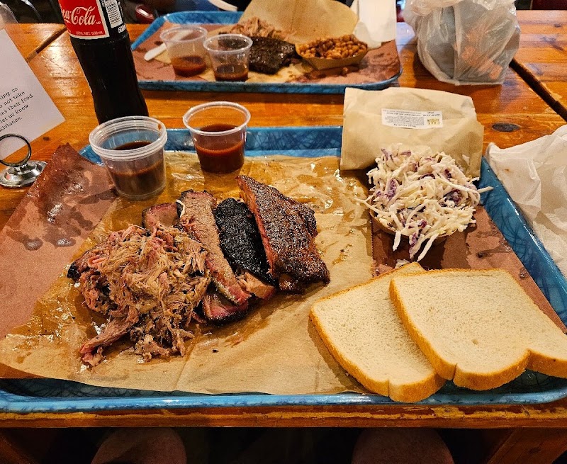 Food and interior photo 3 at Franklin Barbecue in Austin