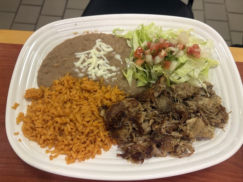 Food and interior photo 2 at La Finca Mexican Grill in Mineral Wells