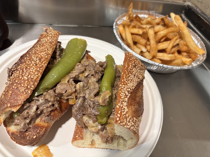 Food and interior photo 2 at Del Rossi's Cheesesteak & Pizza CO. in Philadelphia