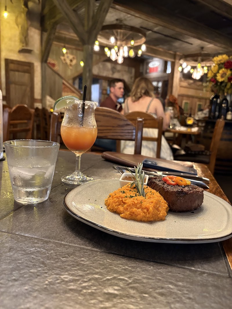 Food and interior photo 3 at Cabernet Grill Texas Wine Country Restaurant in Fredericksburg