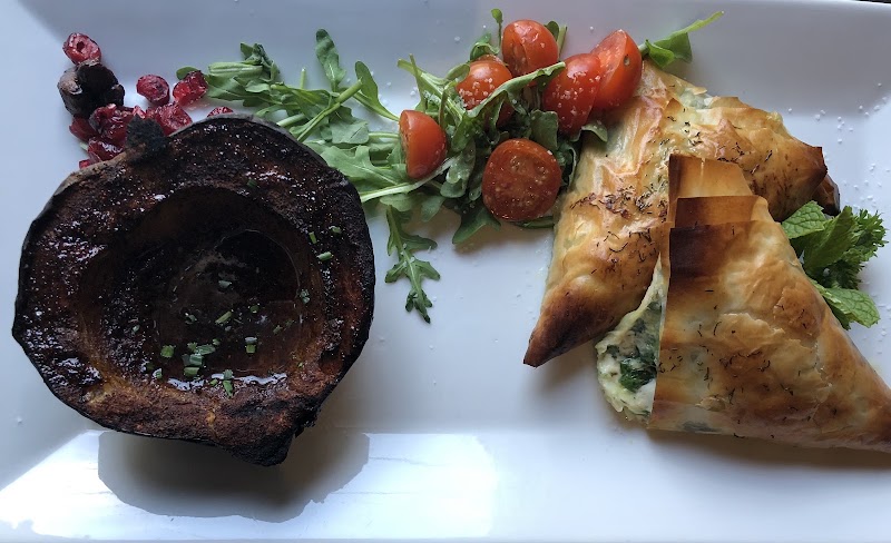 Food and interior photo 1 at Grotto Wood-Fired Grill and Wine Cave in Eureka Springs