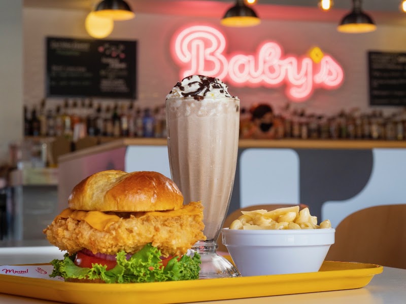 Food and interior photo 1 at Baby's in Indianapolis