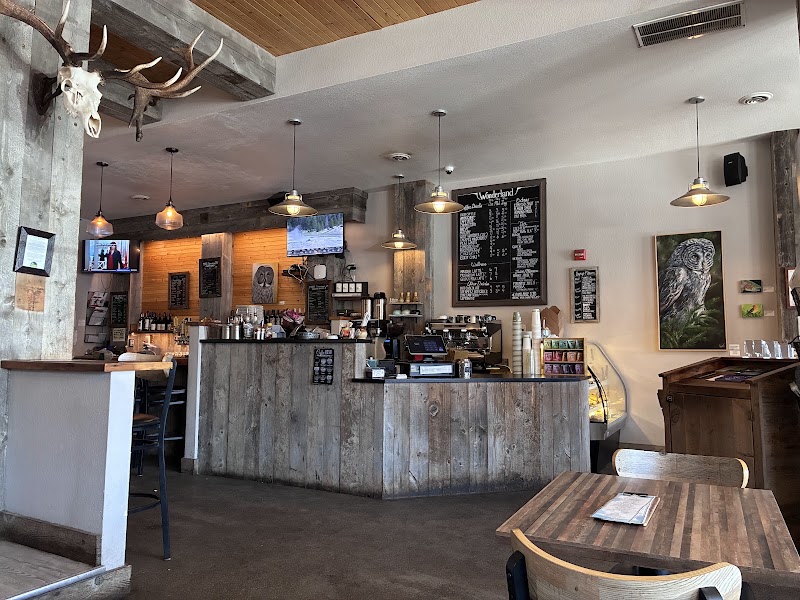 Food and interior photo 1 at Wonderland Cafe & Lodge in Gardiner