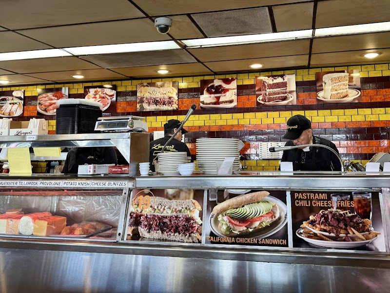 Food and interior photo 1 at Langer's Delicatessen-Restaurant in Los Angeles