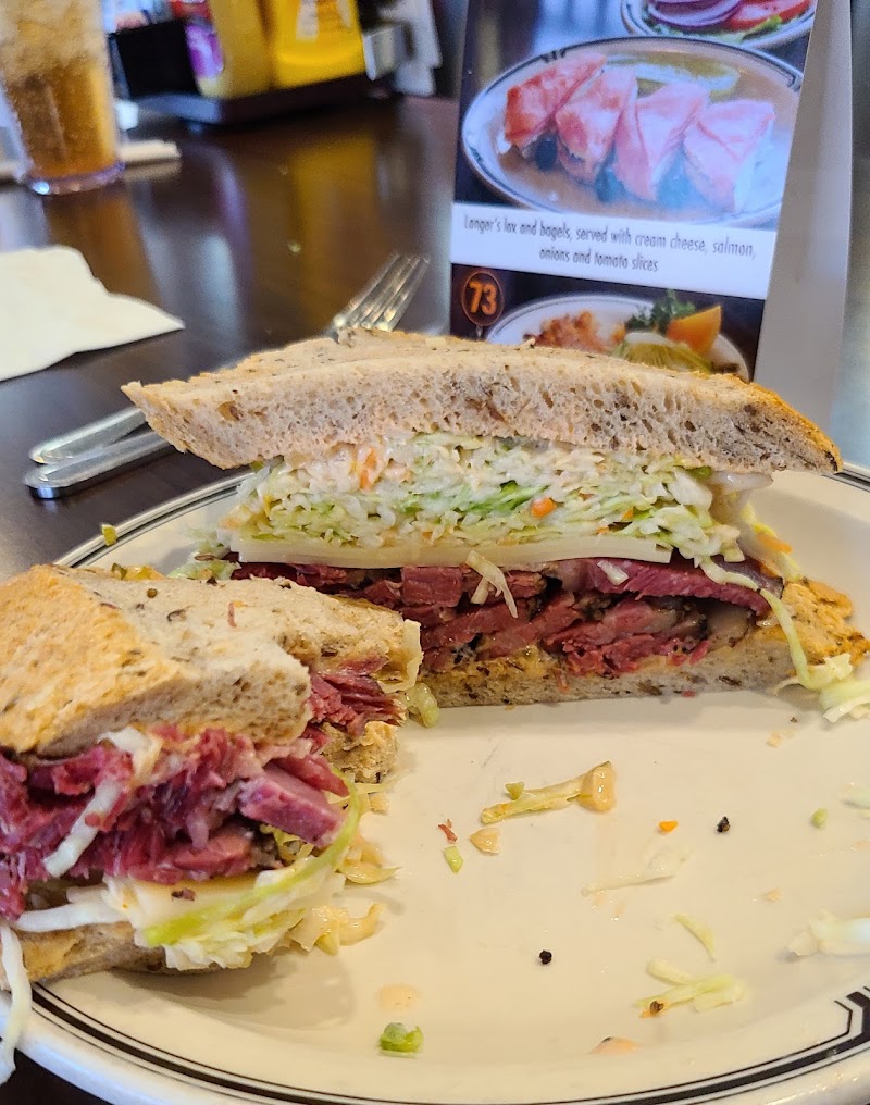 Food and interior photo 5 at Langer's Delicatessen-Restaurant in Los Angeles