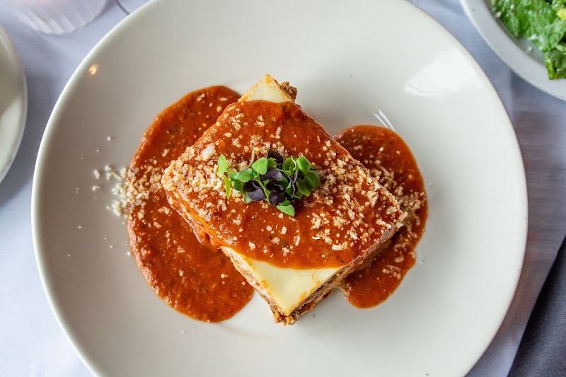 Food and interior photo 1 at Amerigo Italian Restaurant in Ridgeland