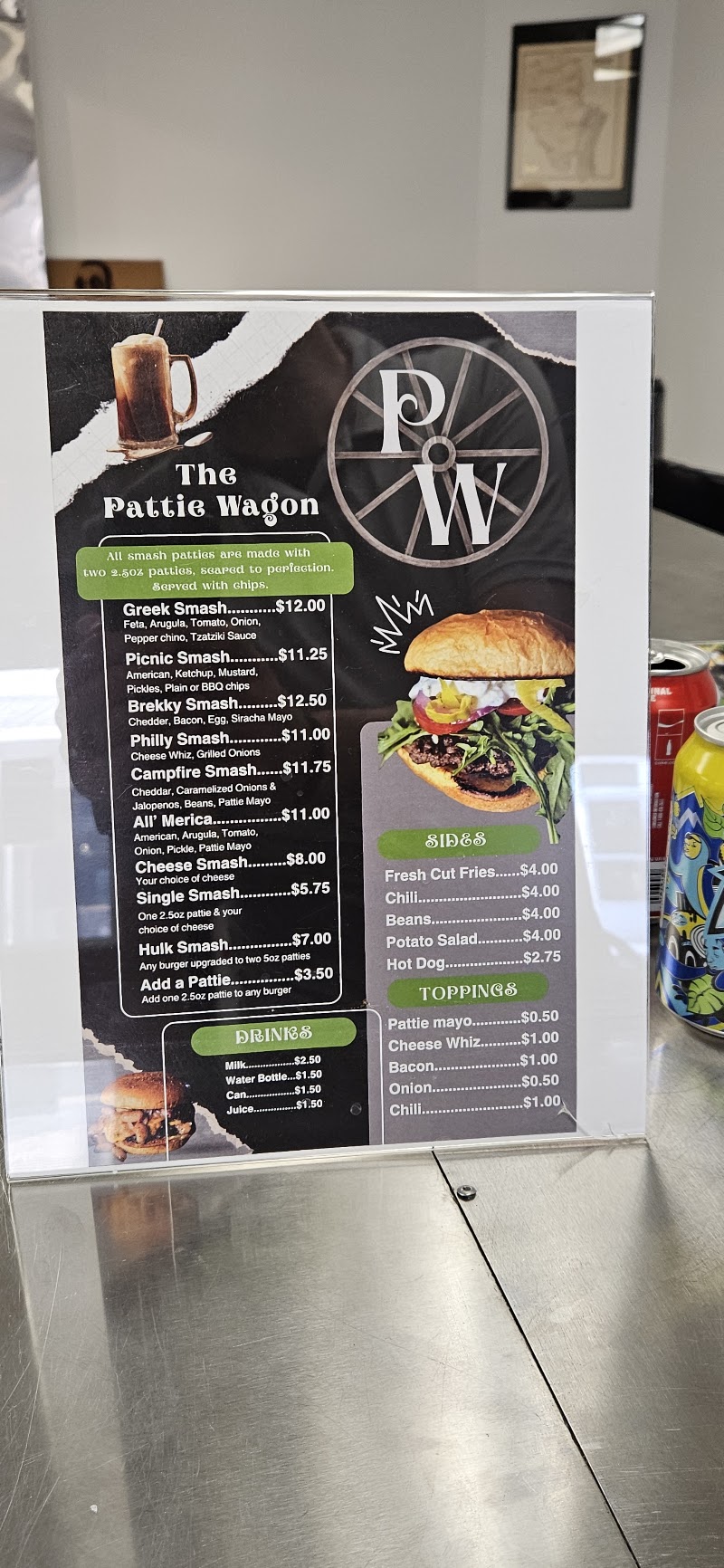 Food and interior photo 5 at The Pattie Wagon in Mifflinburg