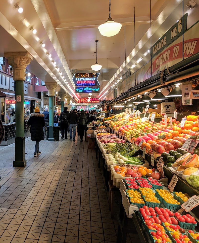 Food and interior photo 2 at Pike Place Market in Seattle