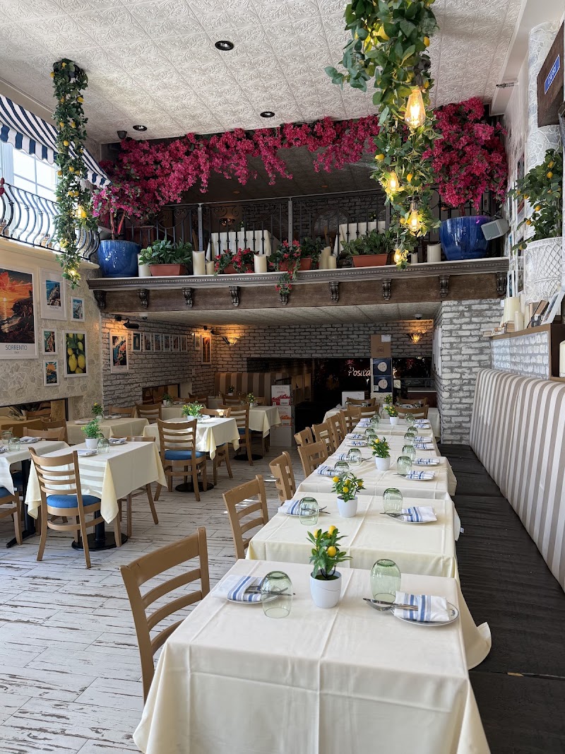 Food and interior photo 4 at Osteria Positano in Miami Beach