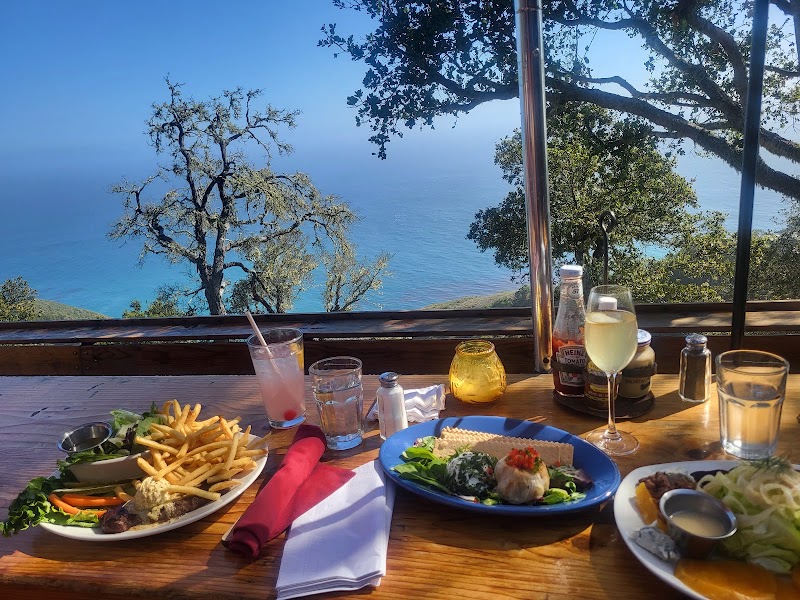 Food and interior photo 3 at Nepenthe in Big Sur