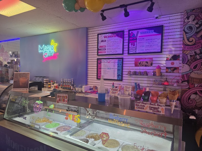 Food and interior photo 5 at Magic City Hoagies & Sweets in Minot