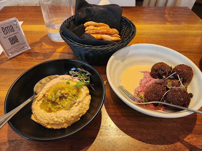 Food and interior photo 5 at Ema in Chicago