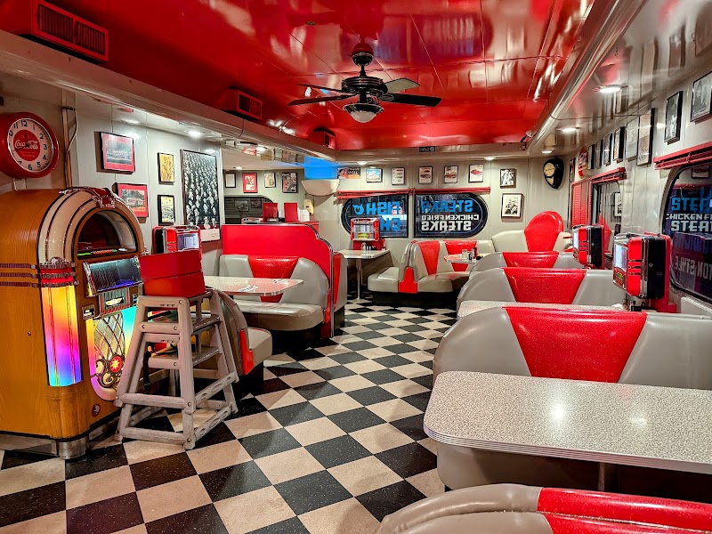 Food and interior photo 2 at 5 & Diner in Phoenix