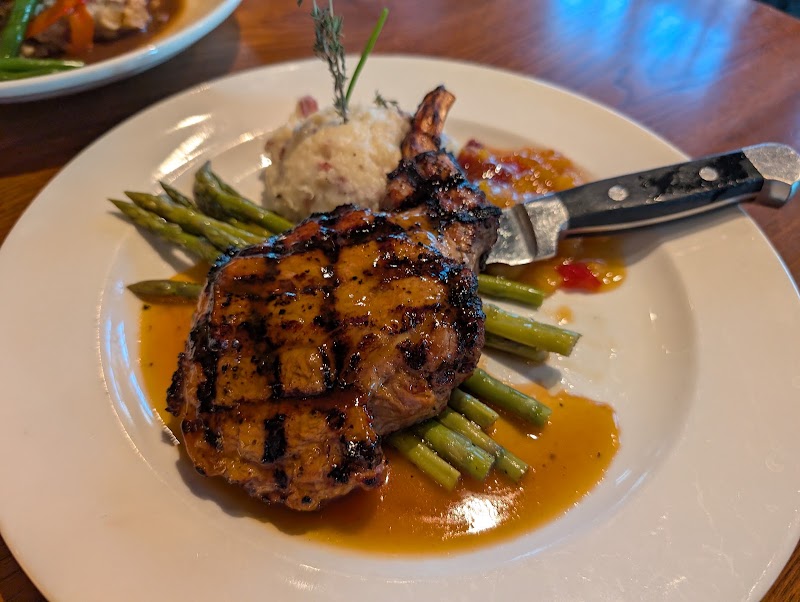 Food and interior photo 3 at Porter Creek Hardwood Grill in Fargo