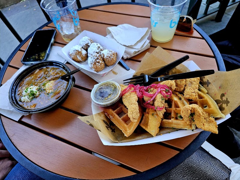 Food and interior photo 4 at Bon's New Orleans Street Food in New Orleans