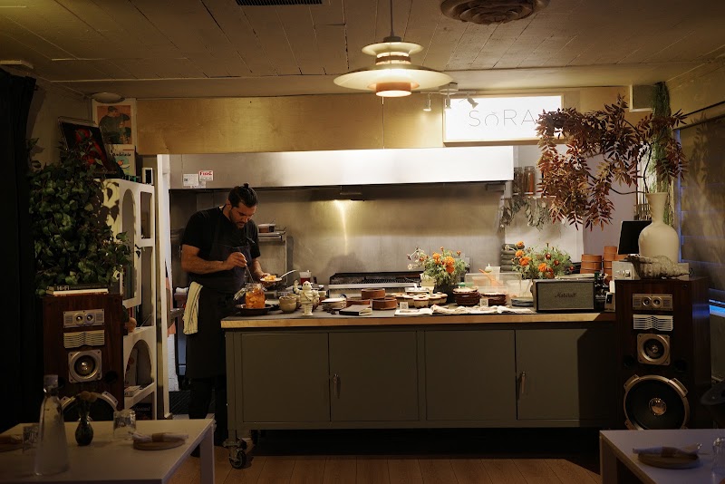 Food and interior photo 1 at SORA Craft Kitchen in Los Angeles