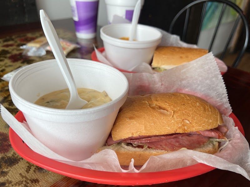 Food and interior photo 1 at Downtown Deli in Ames