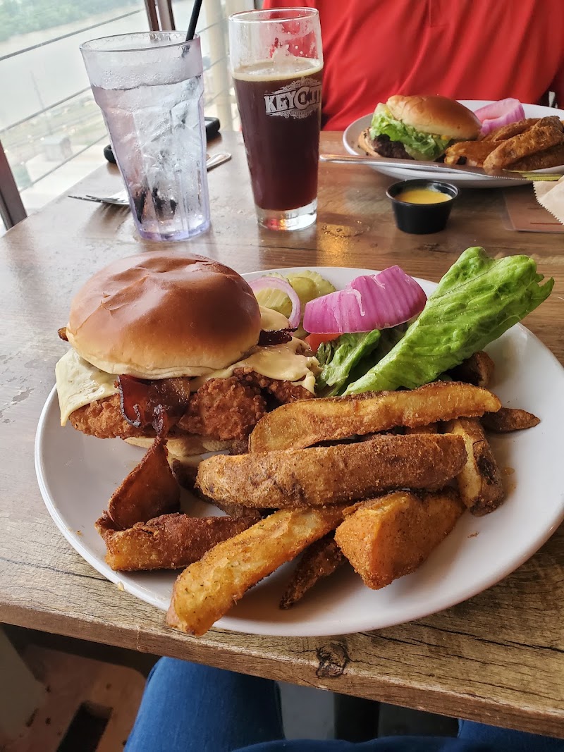 Food and interior photo 4 at 10 South Rooftop Bar & Grill in Vicksburg