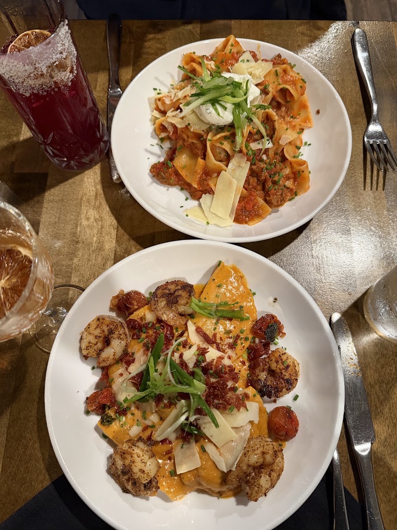 Food and interior photo 3 at Larch Handcrafted Pasta & cocktails in Leavenworth