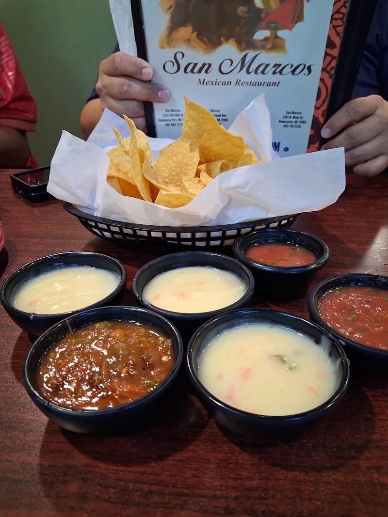 Food and interior photo 3 at San Marcos Mexican Restaurant in Oklahoma City