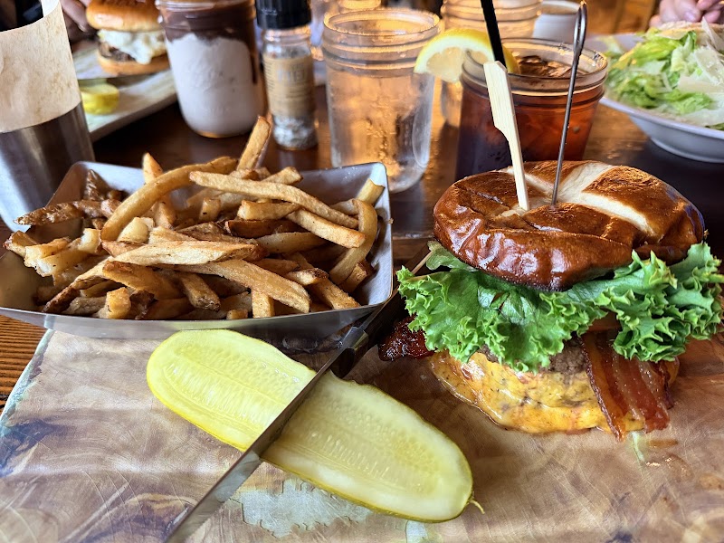 Food and interior photo 2 at The Field Burger and Tap in State College