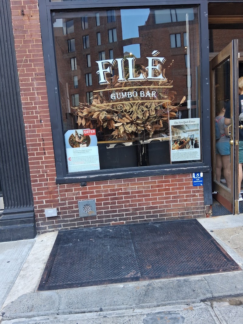Food and interior photo 4 at Filé Gumbo Bar in New York