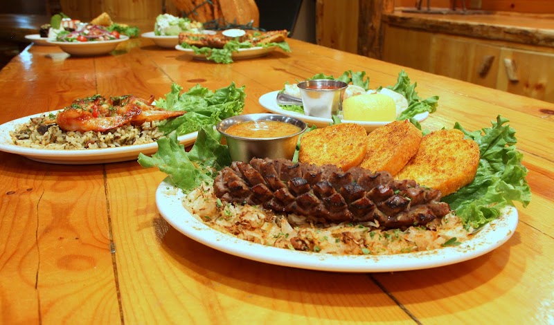 Food and interior photo 1 at Gun Barrel Steak and Game House in Jackson