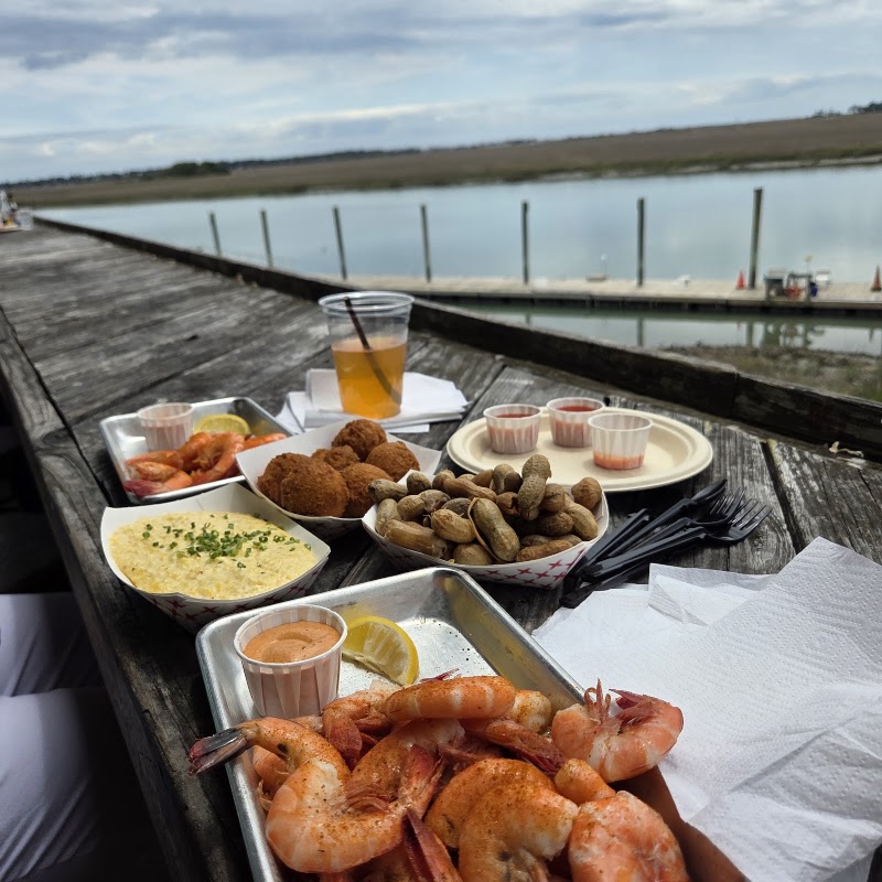 Food and interior photo 1 at Bowens Island Restaurant in Charleston
