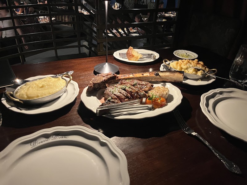 Food and interior photo 2 at Steakhouse Bourré Bonne in Louisville