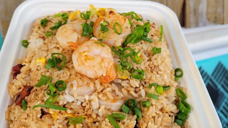 Food and interior photo 1 at Da Bald Guy in Kahuku
