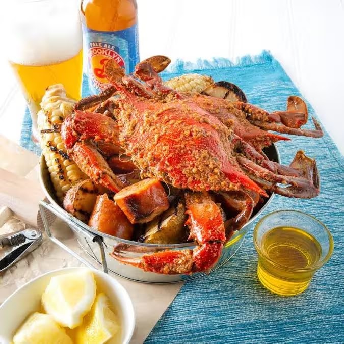Food and interior photo 5 at Harris Crab House in Grasonville