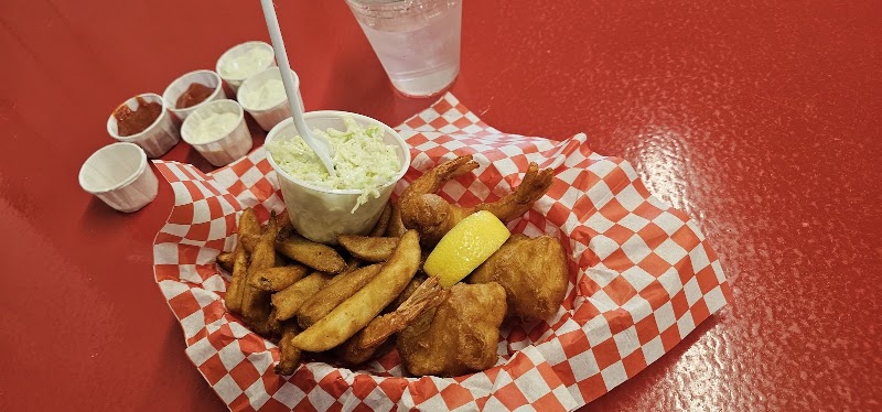 Food and interior photo 1 at Rocky Mountain Seafood in Afton