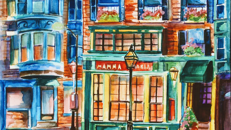 Food and interior photo 5 at Mamma Maria in Boston