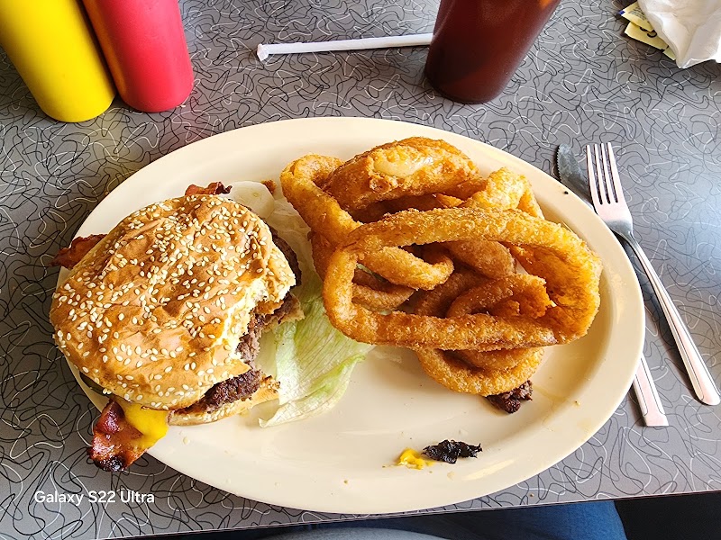 Food and interior photo 1 at Mel's Diner in Phoenix