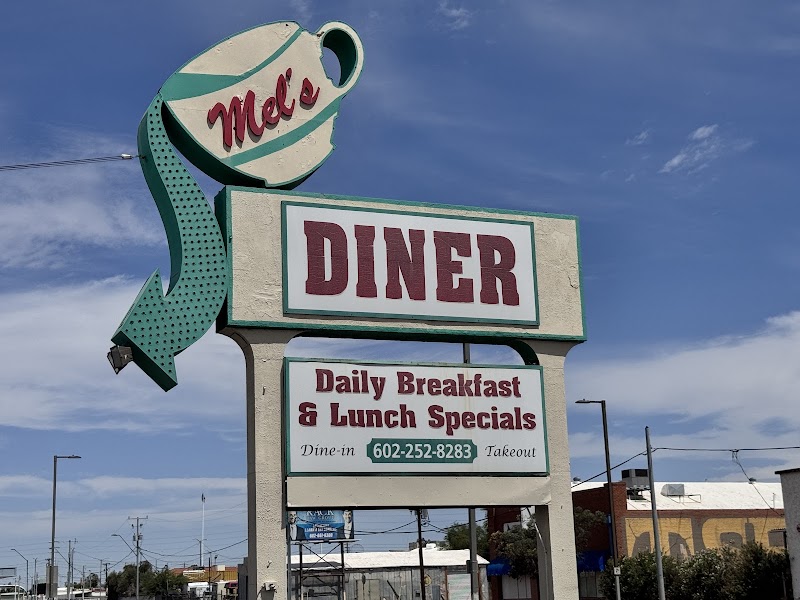 Food and interior photo 3 at Mel's Diner in Phoenix