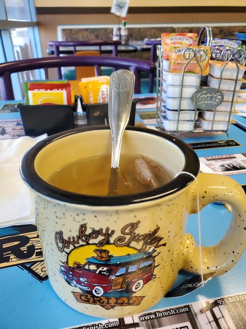 Food and interior photo 5 at Cowboy Surfer Grill in Corona