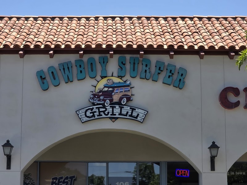 Food and interior photo 3 at Cowboy Surfer Grill in Corona