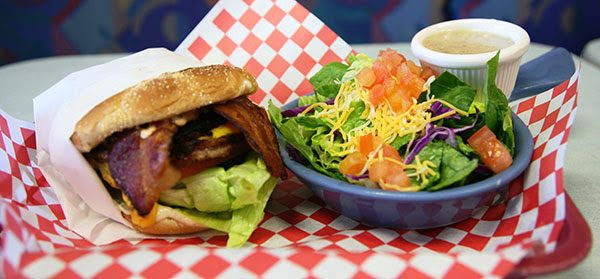 Food and interior photo 1 at Cowboy Surfer Grill in Corona
