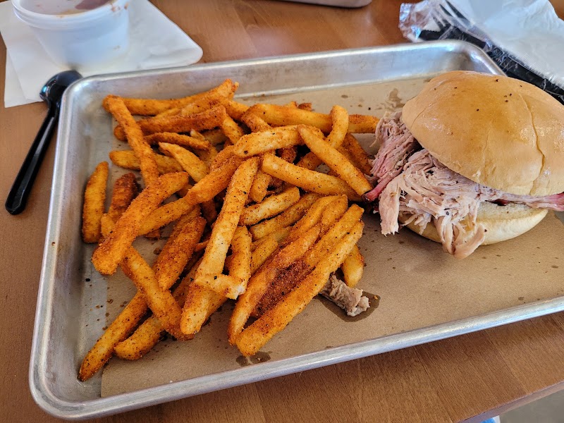 Food and interior photo 5 at Whatcha Smokin BBQ & Brew in Luther